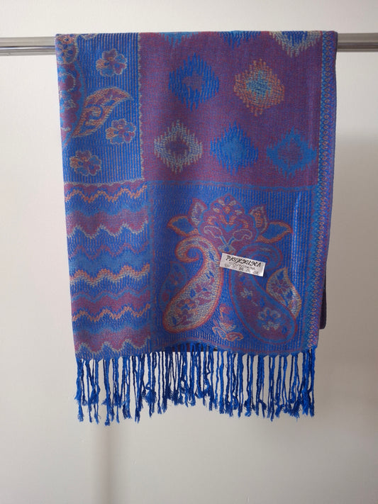 Royal Blue Pashmina